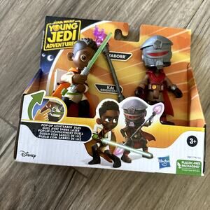 Hasbro Star Wars Pop-Up Lightsaber Duel Kai Brightstar & Taborr